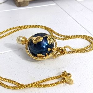 KJL Globe Necklace